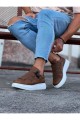 WG033 Erkek Günlük Tokalı Cilt Spor Sneaker Ayakkabı CBT - Taba Erkek Ayakkabı WG033 Erkek Günlük Tokalı Cilt Spor Sneaker Ayakkabı CBT - Taba – Wagoon Erkek Ayakkabı