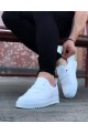 WG036 Erkek Günlük Bağcıklı Lastikli Cilt Spor Sneaker Ayakkabı CBT - Beyaz Erkek Ayakkabı WG036 Erkek Günlük Bağcıklı Lastikli Cilt Spor Sneaker Ayakkabı CBT - Beyaz – Wagoon Erkek Ayakkabı