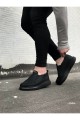 WG049 Erkek Günlük Bağcıksız Cilt Spor Sneaker Ayakkabı CST - Siyah Erkek Ayakkabı WG049 Erkek Günlük Bağcıksız Cilt Spor Sneaker Ayakkabı CST - Siyah – Wagoon Erkek Ayakkabı