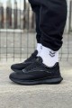WG062 Erkek Günlük Bağcıklı Cilt Triko Spor Sneaker Ayakkabı CTST - Siyah Erkek Ayakkabı WG062 Erkek Günlük Bağcıklı Cilt Triko Spor Sneaker Ayakkabı CTST - Siyah – Wagoon Erkek Ayakkabı