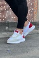 WG063 Erkek Günlük Bağcıklı Triko Süet Spor Sneaker Ayakkabı TSBT - Beyaz/Kırmızı Erkek Ayakkabı WG063 Erkek Günlük Bağcıklı Triko Süet Spor Sneaker Ayakkabı TSBT - Beyaz/Kırmızı – Wagoon Erkek Ayakkabı