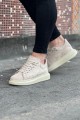 WG096 Erkek Günlük Bağcıklı Süet Spor Sneaker Ayakkabı SBT - Bej – Wagoon Erkek Ayakkabı