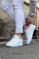 WG160 Erkek Günlük Bağcıklı Süet Cilt Spor Sneaker Ayakkabı CBT - Beyaz Erkek Ayakkabı WG160 Erkek Günlük Bağcıklı Süet Cilt Spor Sneaker Ayakkabı CBT - Beyaz – Wagoon Erkek Ayakkabı