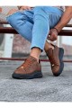 WG501 Erkek Günlük Bağcıklı Cilt Spor Sneaker Ayakkabı CST - Taba Erkek Ayakkabı WG501 Erkek Günlük Bağcıklı Cilt Spor Sneaker Ayakkabı CST - Taba – Wagoon Erkek Ayakkabı