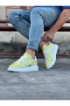 WG501 Erkek Günlük Bağcıklı Sarı Boyalı Cilt Spor Sneaker Ayakkabı CBT - Sarı Erkek Ayakkabı WG501 Erkek Günlük Bağcıklı Sarı Boyalı Cilt Spor Sneaker Ayakkabı CBT - Sarı – Wagoon Erkek Ayakkabı