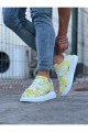 WG501 Erkek Günlük Bağcıklı Sarı Boyalı Cilt Spor Sneaker Ayakkabı CBT - Sarı Erkek Ayakkabı WG501 Erkek Günlük Bağcıklı Sarı Boyalı Cilt Spor Sneaker Ayakkabı CBT - Sarı – Wagoon Erkek Ayakkabı
