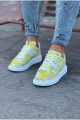 WG501 Erkek Günlük Bağcıklı Sarı Boyalı Cilt Spor Sneaker Ayakkabı CBT - Sarı Erkek Ayakkabı WG501 Erkek Günlük Bağcıklı Sarı Boyalı Cilt Spor Sneaker Ayakkabı CBT - Sarı – Wagoon Erkek Ayakkabı