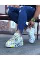 WG501 Erkek Günlük Bağcıklı Sarı Boyalı Cilt Spor Sneaker Ayakkabı CRT - Sarı Erkek Ayakkabı WG501 Erkek Günlük Bağcıklı Sarı Boyalı Cilt Spor Sneaker Ayakkabı CRT - Sarı – Wagoon Erkek Ayakkabı