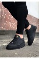 WG505 Erkek Günlük Bağcıklı Cilt Spor Sneaker Ayakkabı CST - Siyah Erkek Ayakkabı WG505 Erkek Günlük Bağcıklı Cilt Spor Sneaker Ayakkabı CST - Siyah – Wagoon Erkek Ayakkabı
