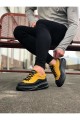 WG507 Erkek Günlük Bağcıklı Süet Cilt Spor Sneaker Ayakkabı SCST - Sarı/Siyah Erkek Ayakkabı WG507 Erkek Günlük Bağcıklı Süet Cilt Spor Sneaker Ayakkabı SCST - Sarı/Siyah – Wagoon Erkek Ayakkabı